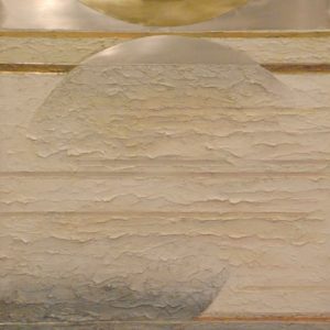 Art showing textured surfaces